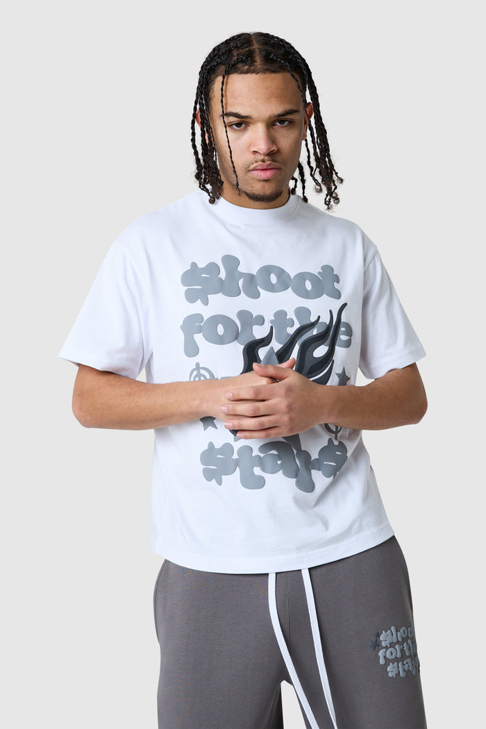 Target Tee - White