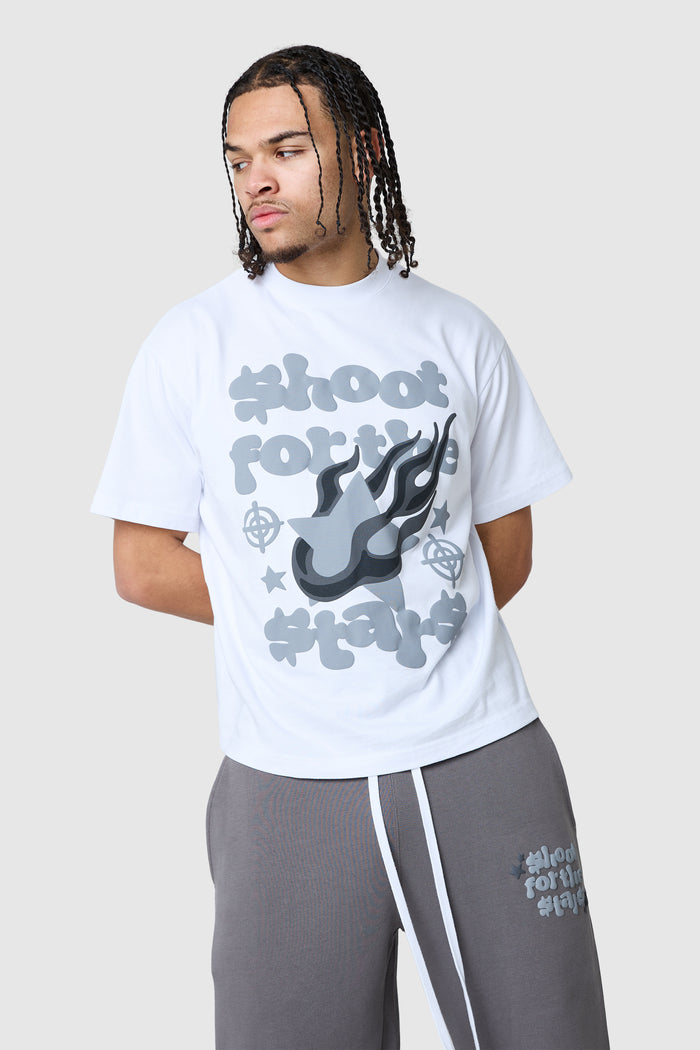 Target Tee - White
