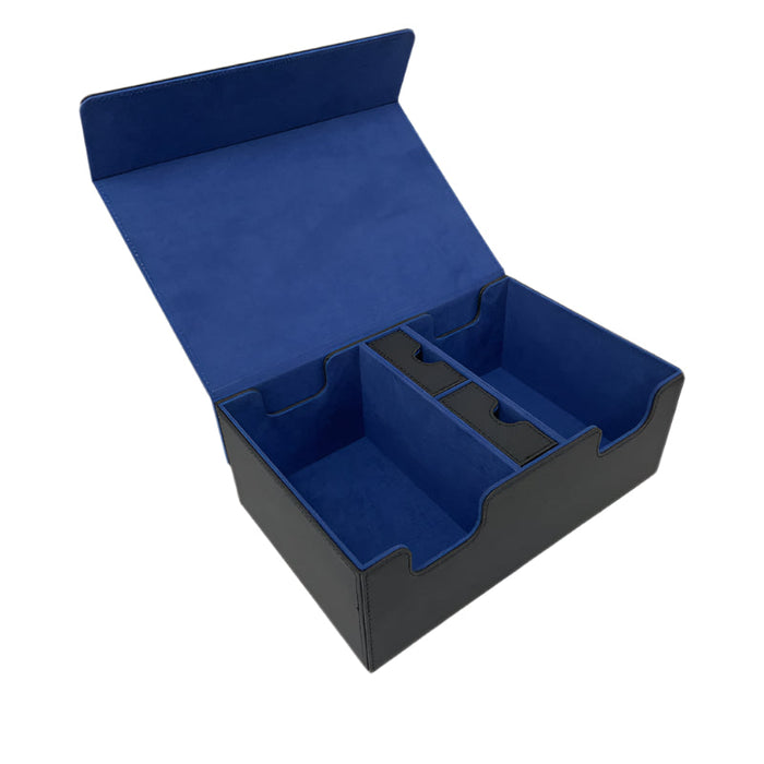 TCG Custom leather Magnetic Deck Box 400+