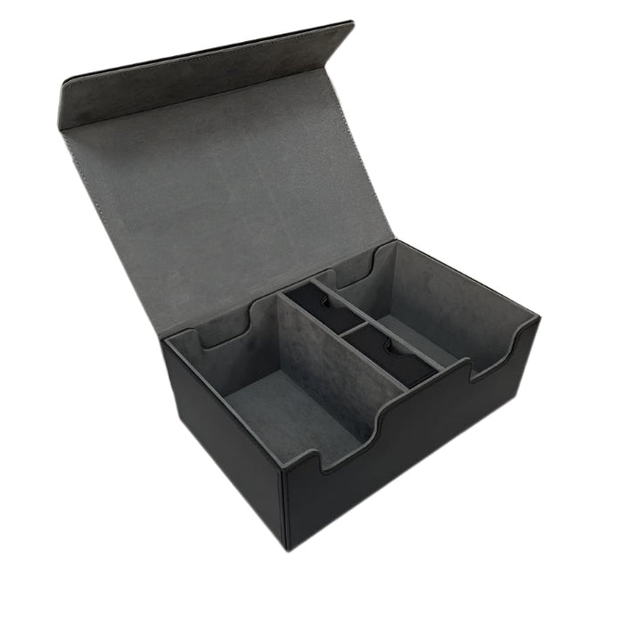 TCG Custom leather Magnetic Deck Box 400+