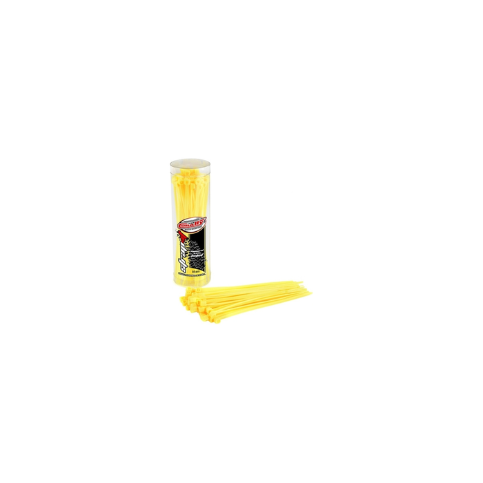 Team Corally - Strap-it - Cable Tie Raps - Yellow - 2.5x100mm