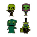The Nightmare Before Christmas - Blacklight Enamel Pin Set 4Pk