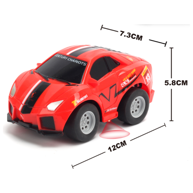 TORNADO RC 1:43 LAMBORGHINI GRAFFITO RTR - RED