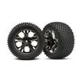 Traxxas 3770A Tires And Wheels Rustler