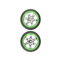 TRAXXAS TYRES AND WHEELS ASSY GLUED