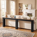 Tribesigns 94.5-Inch Extra Long Console Table with 5.9-Inch Depth, Narrow Sofa Table for Living Room