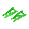 T/XAS SUSPENSION ARMS, GREEN, FRONT/REAR (L&R), HEAVY DUTY (2)
