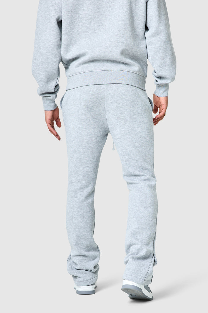 Uniform Flare Jogger - Grey Marl