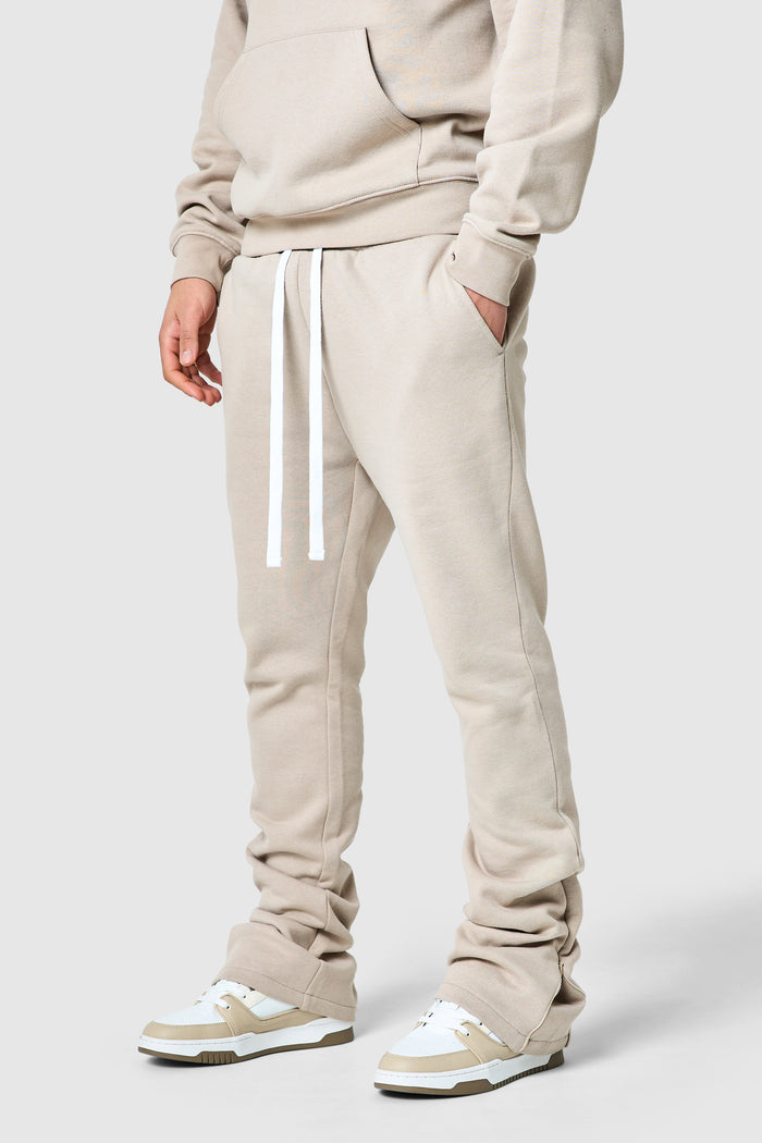 Uniform Flare Jogger - Grey Stone