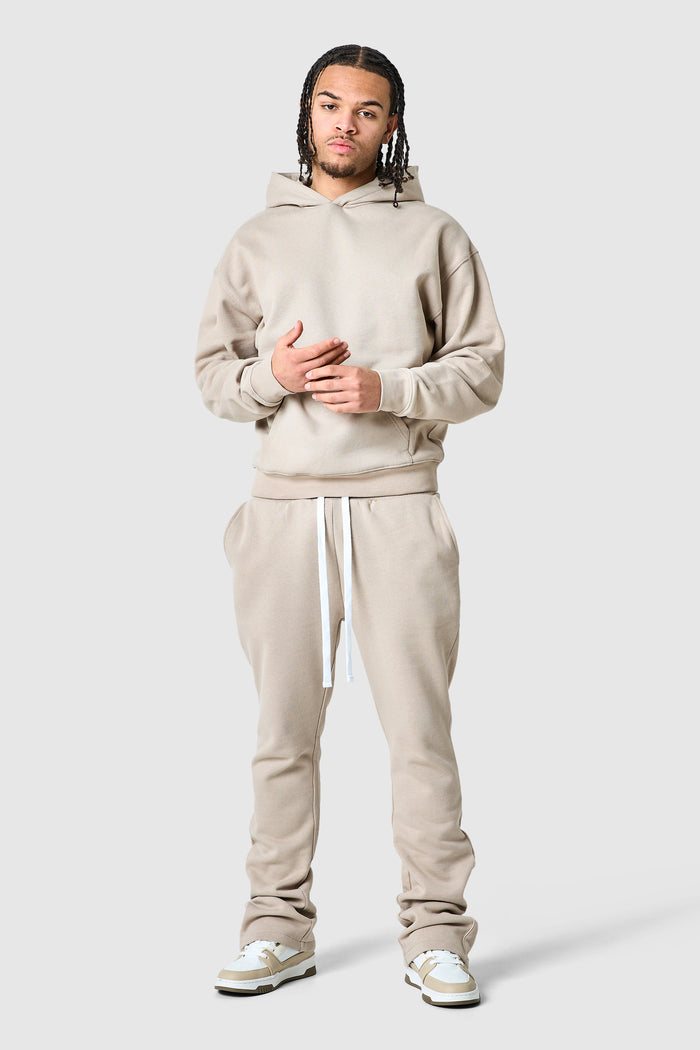 Uniform Flare Jogger - Grey Stone