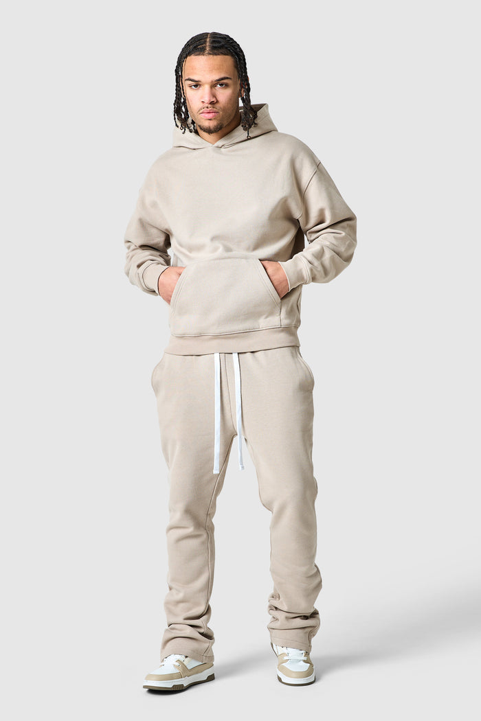 Uniform Flare Jogger - Grey Stone