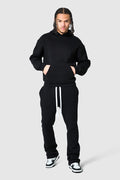 Uniform Flare Tracksuit - Black