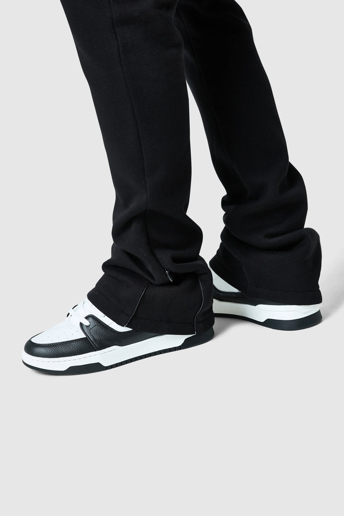 Uniform Flare Tracksuit - Black