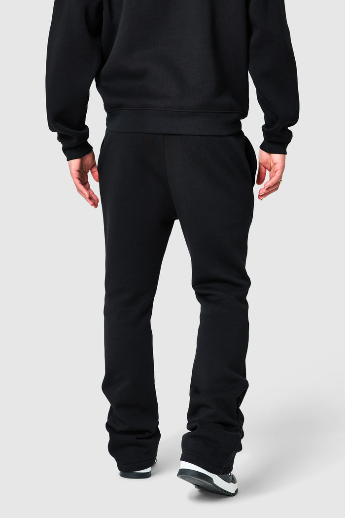 Uniform Flare Tracksuit - Black