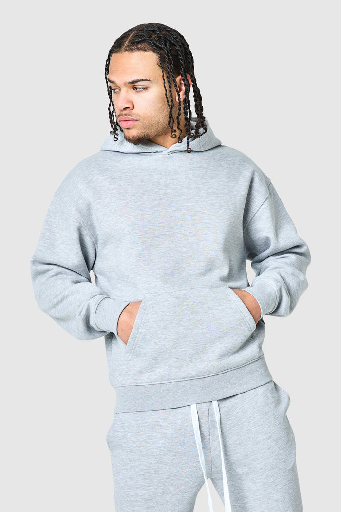 Uniform Hood - Grey Marl