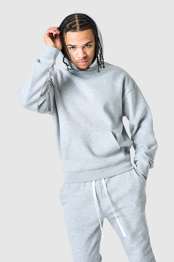 Uniform Hood - Grey Marl