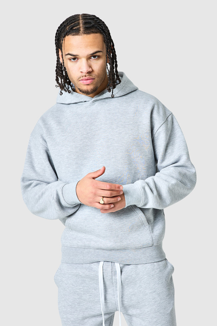 Uniform Hood - Grey Marl