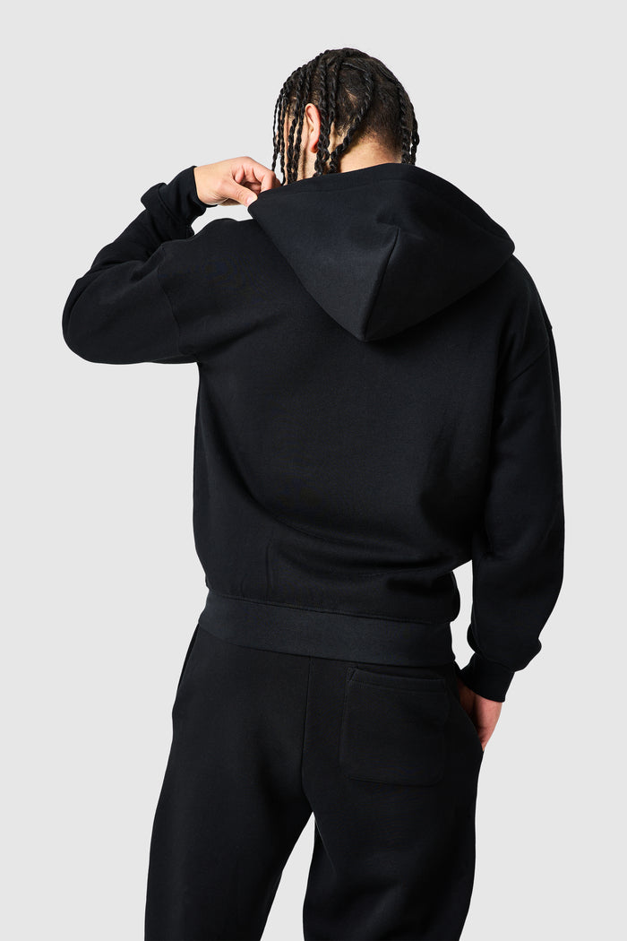 Uniform Zip Hood - Black