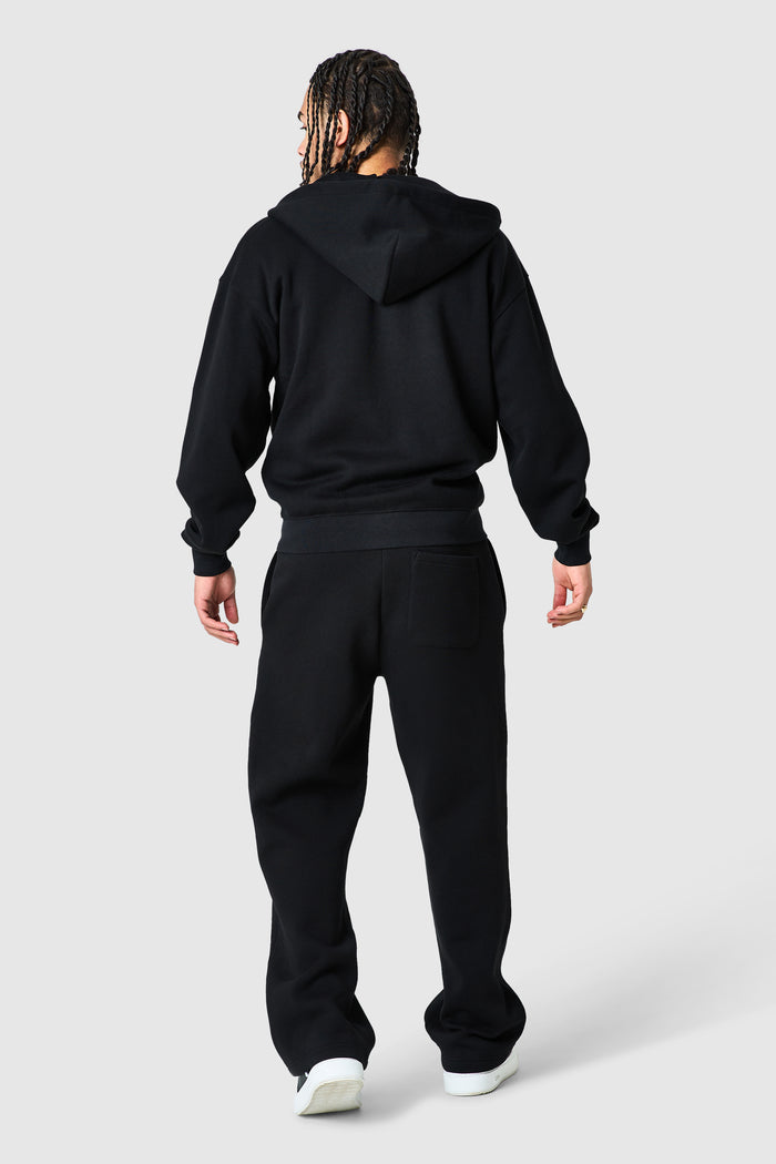 Uniform Zip Hood - Black