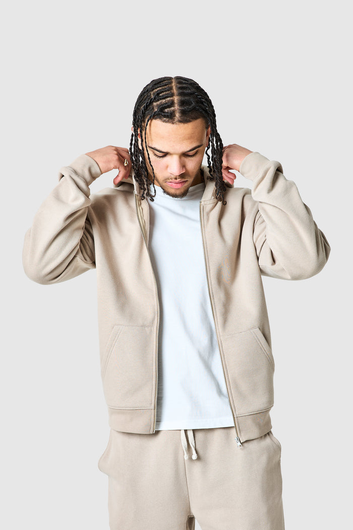 Uniform Zip Tracksuit - Grey Stone