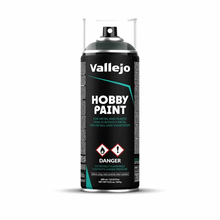 Vallejo Aerosol Spray Primer - Dark Green 400ml