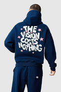 Vision Costs Nothing Hood - Blue