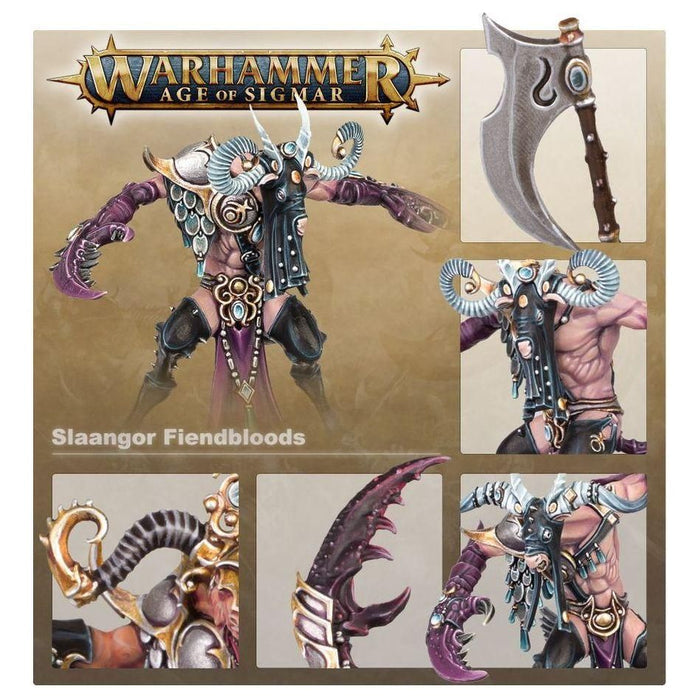 Warhammer Age of Sigmar - Hedonites of Slaanesh: Slaangor Fiendbloods