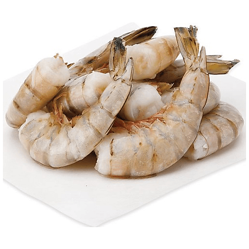 WHOLESALE 21/25 LARGE WHITE TIGER PRAWN DEVEINED TAILS 10 X 800G