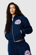 Womens Nova Hood - Ebony Blue