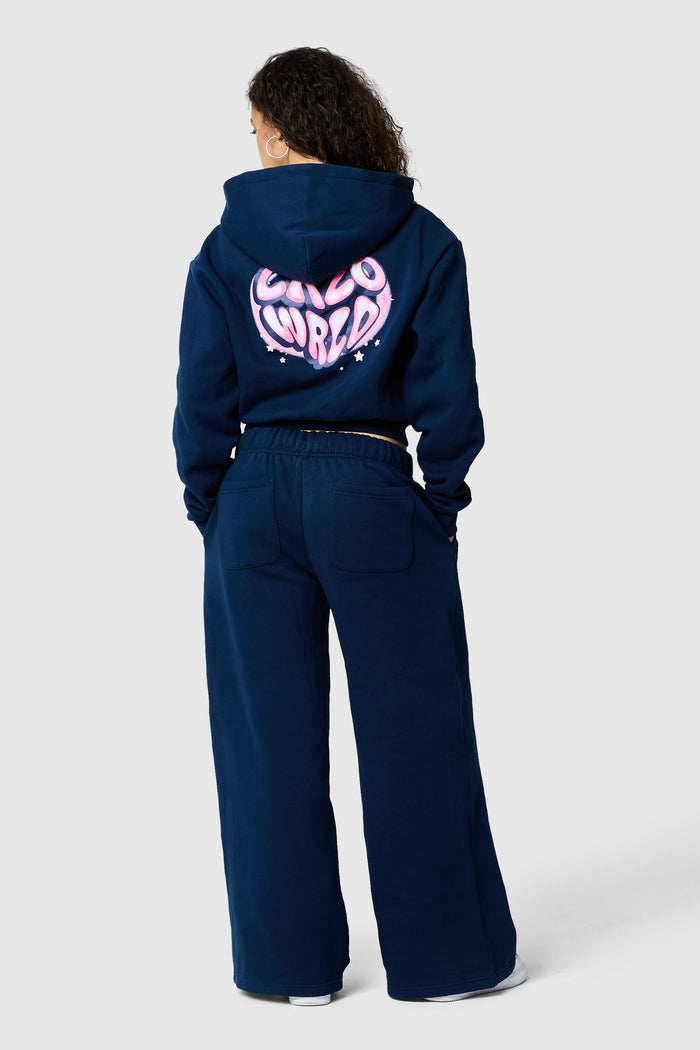 Womens Nova Hood - Ebony Blue