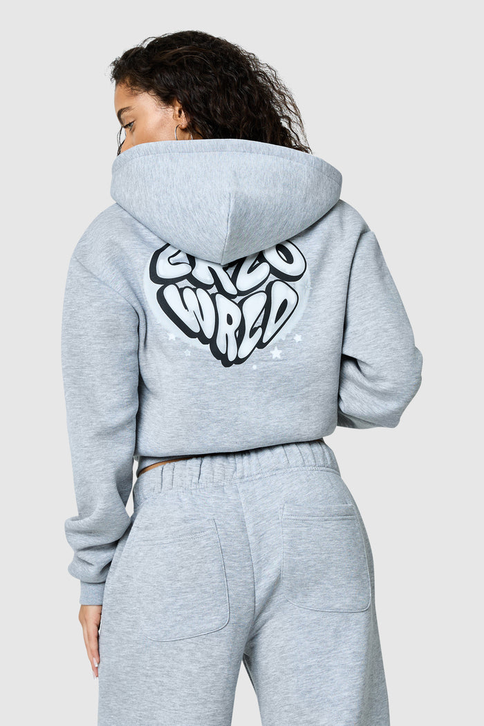 Womens Nova Hood - Grey Marl