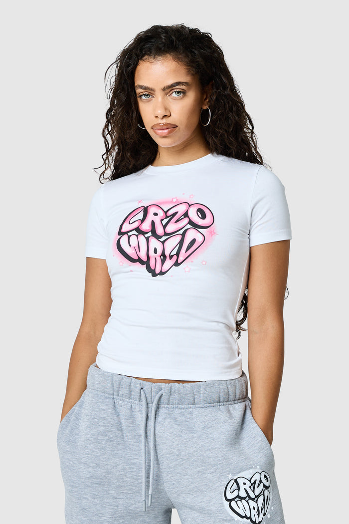 Womens Nova Tee - White