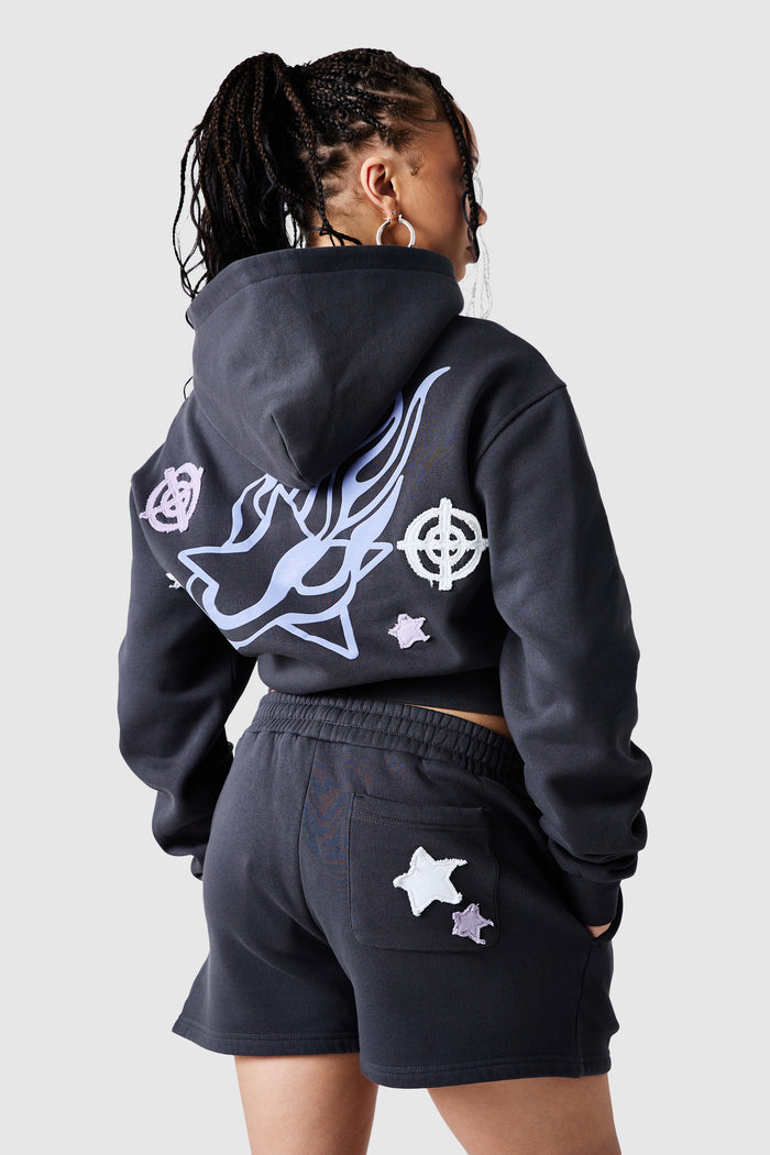Womens Shoot For The Stars 2.0 Twinset - Volcano Grey