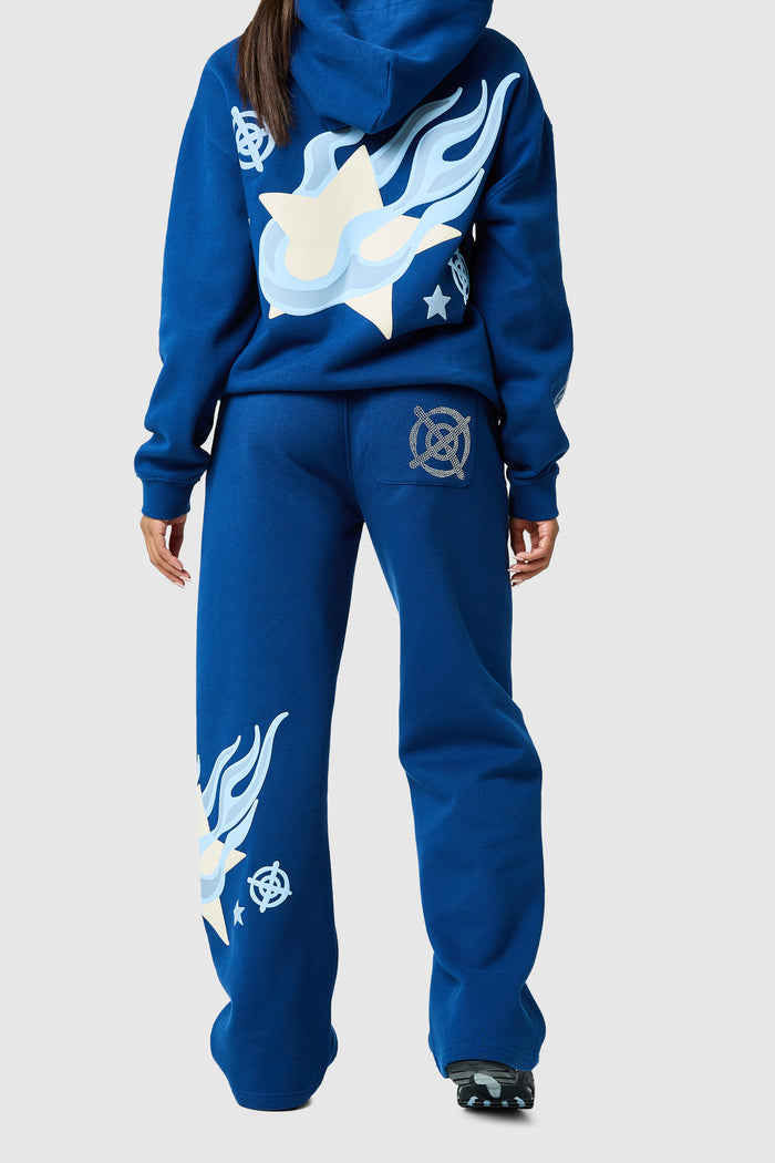 Womens Shoot For The Stars Jogger - Ocean Navy