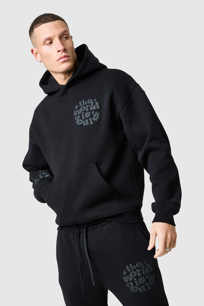 World Is Yours 2.0 Hood - Tonal Black