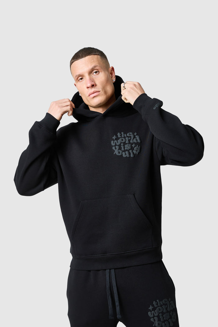 World Is Yours 2.0 Hood - Tonal Black