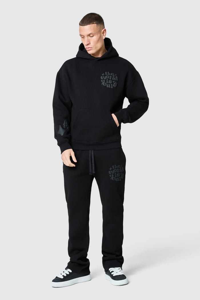 World Is Yours 2.0 Jogger - Tonal Black
