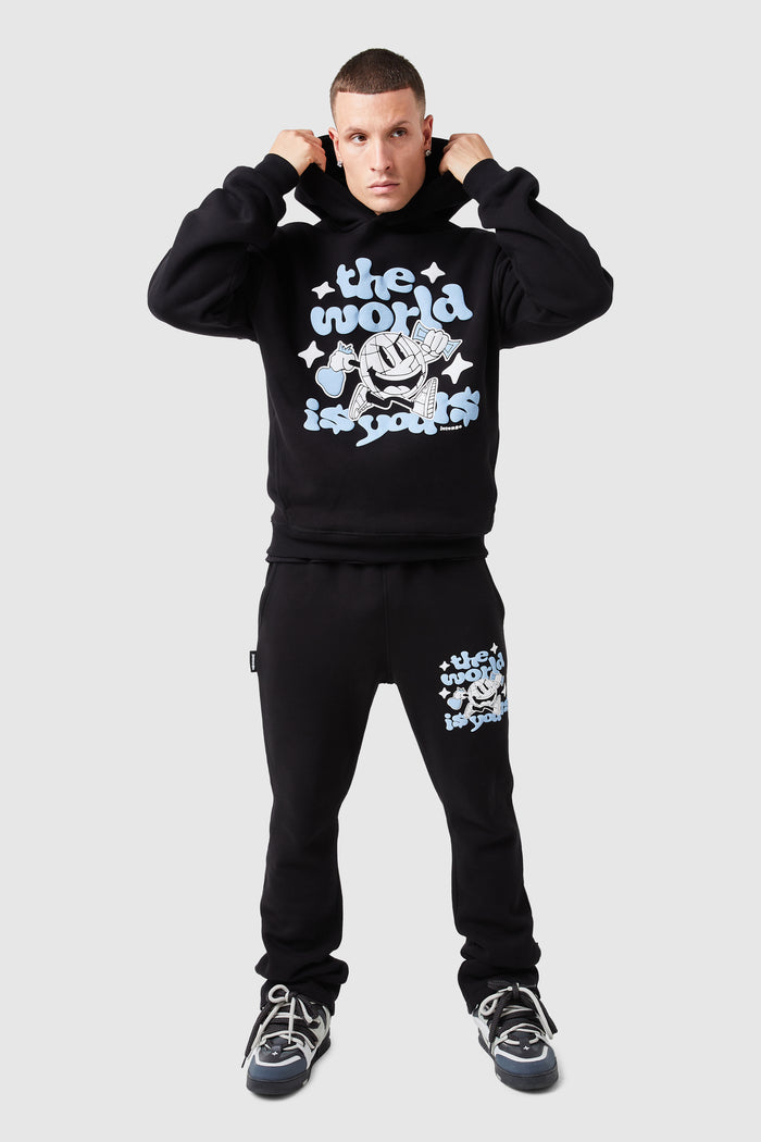 World Is Yours Jogger - Black