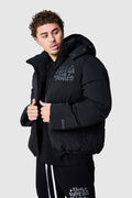 World Is Yours Puffer Jacket - Black