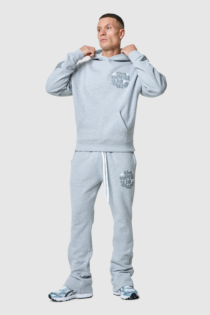 World Is Yours Tracksuit 2.0 - Grey Marl