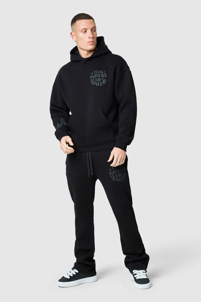World Is Yours Tracksuit 2.0 - Tonal Black