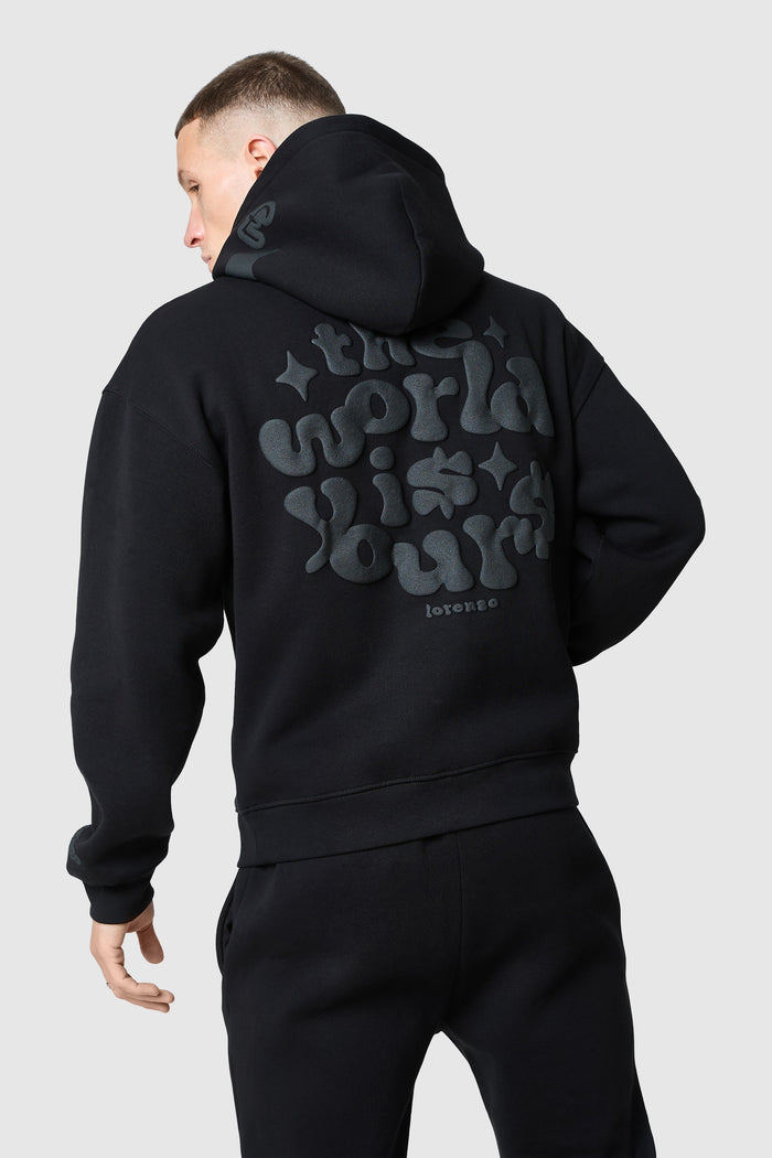 World Is Yours Tracksuit 2.0 - Tonal Black