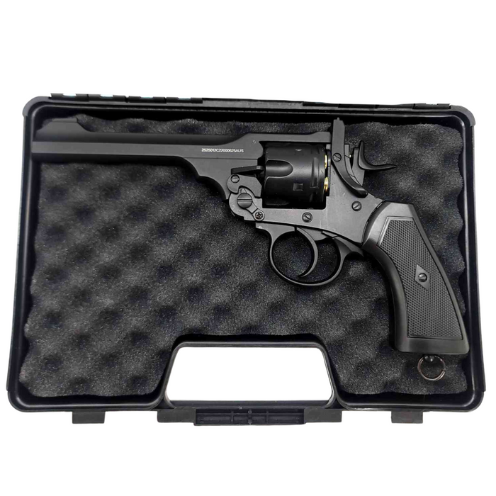 WW2 Webley Mk IV .38/200 Metal C02 Gel Revolver (Black)