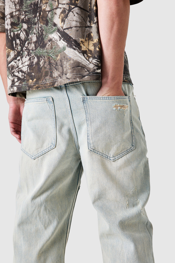 Xavier Relaxed Jean - Sand Blue
